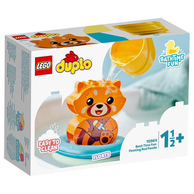 LEGO® DUPLO® - Vidám fürdetéshez: úszó vörös panda (10964)
