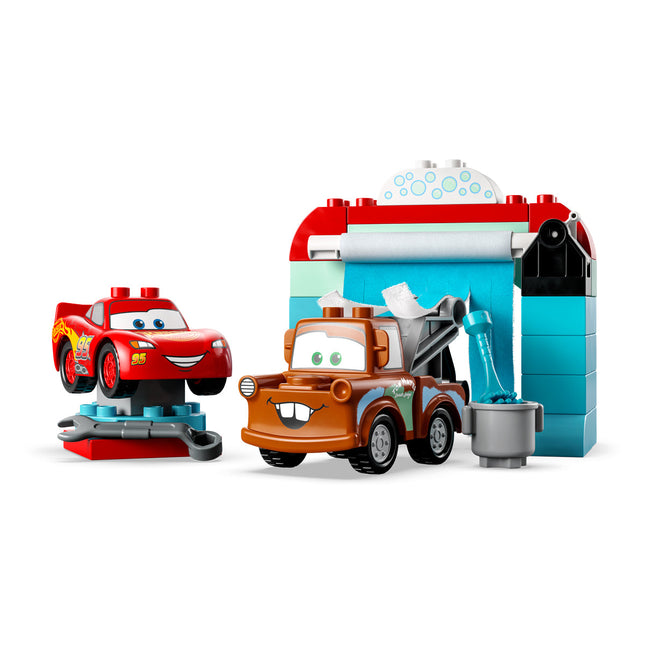 LEGO® DUPLO® - Villám McQueen és Matuka vidám autómosása (10996)
