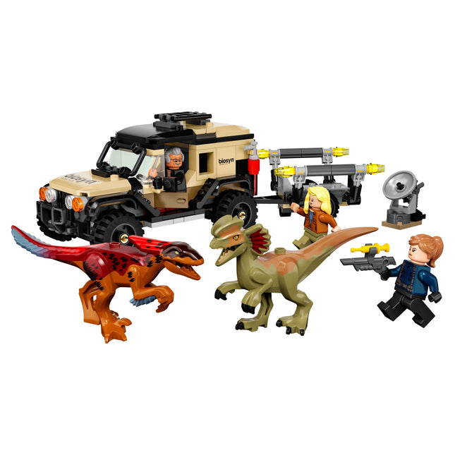 LEGO® Jurassic World - Pyroraptor és Dilophosaurus szállítás (76951)