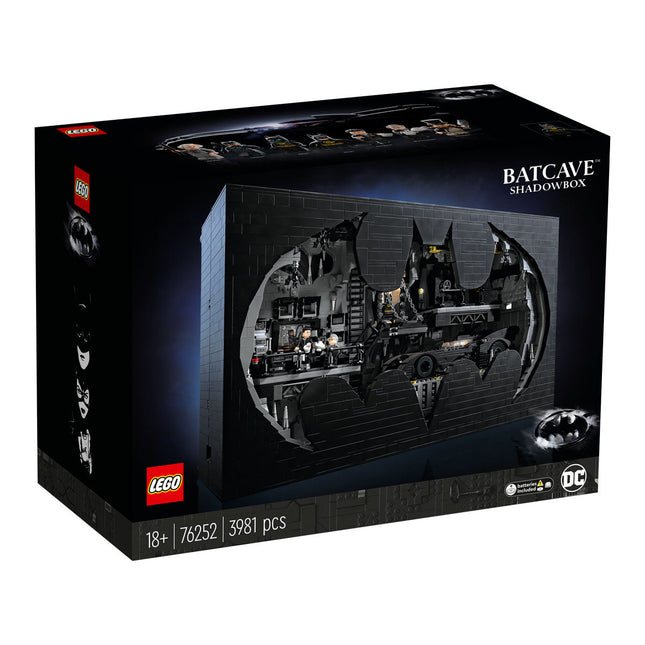 LEGO® Marvel - Denevérbarlang árnyékdoboz (76252)