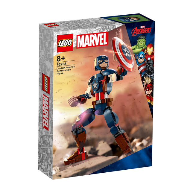 LEGO® Marvel - Amerika Kapitány építőfigura (76258)