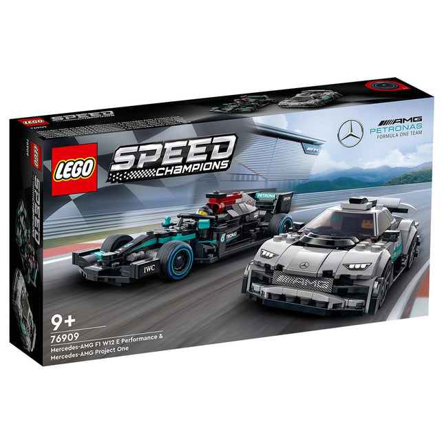 LEGO® Speed Champions - Mercedes-AMG F1 W12 E Performance y Mercedes-AMG (76909)