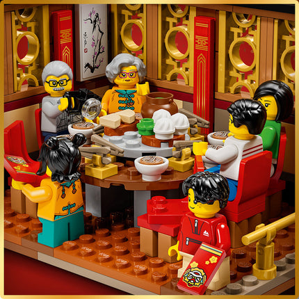 LEGO® Chinese Festivals - Pókember kulcstartó (80113)