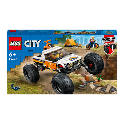 LEGO® City - 4x4-es terepjáró kalandok (60387)