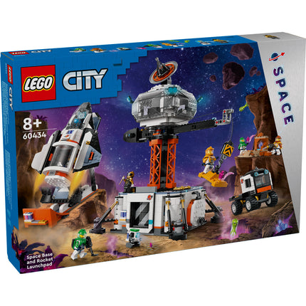 LEGO® City - Űrállomás és rakétakilövő (60434)