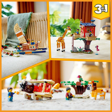LEGO® Creator 3in1 - Szafari lombház a vadonban (31116)