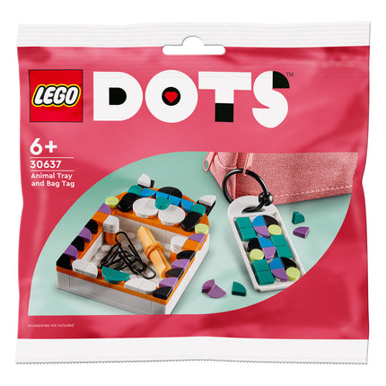 LEGO® DOTS - Állatos tároló és táskadísz (30637)