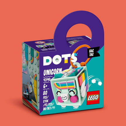 LEGO® DOTS - Egyszarvús táskadísz (41940)