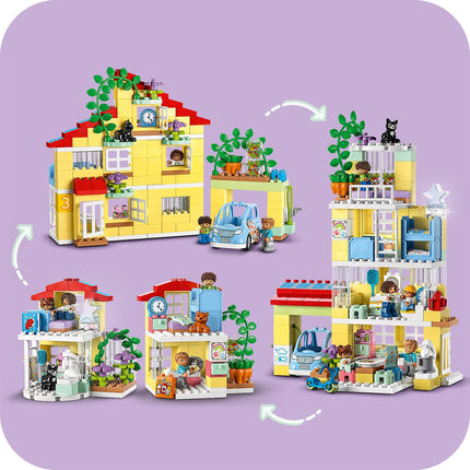 LEGO® DUPLO® - 3 az 1-ben családi ház (10994)