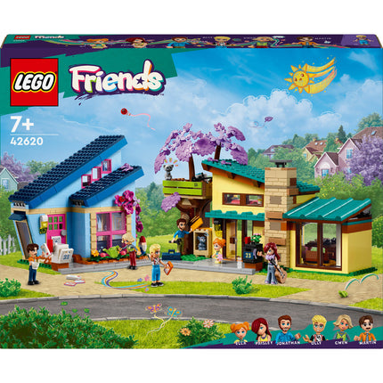 LEGO® Friends - Olly és Paisley családi házai (42620)