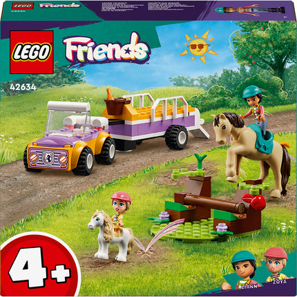 LEGO® Friends - Ló- és póniszállító utánfutó (42634)