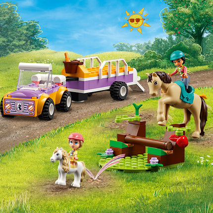 LEGO® Friends - Ló- és póniszállító utánfutó (42634)