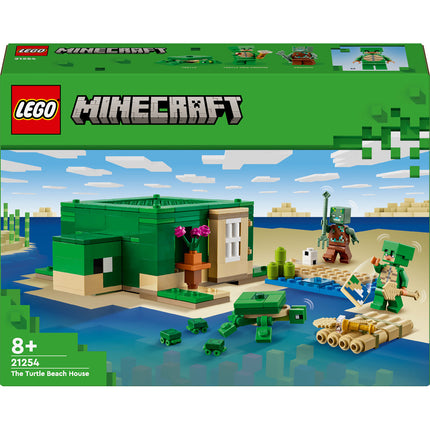 LEGO® Minecraft® - A tengerparti teknősház (21254)