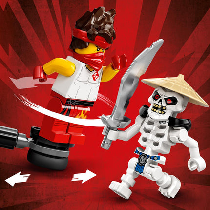 LEGO® NINJAGO® - Hősi harci készlet - Kai vs Skulkin (71730)