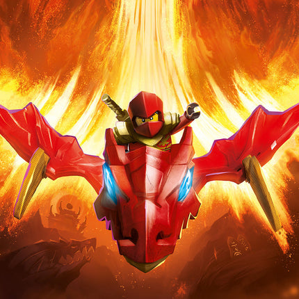 LEGO® NINJAGO® - Nya felszálló sárkány csapása (71801)
