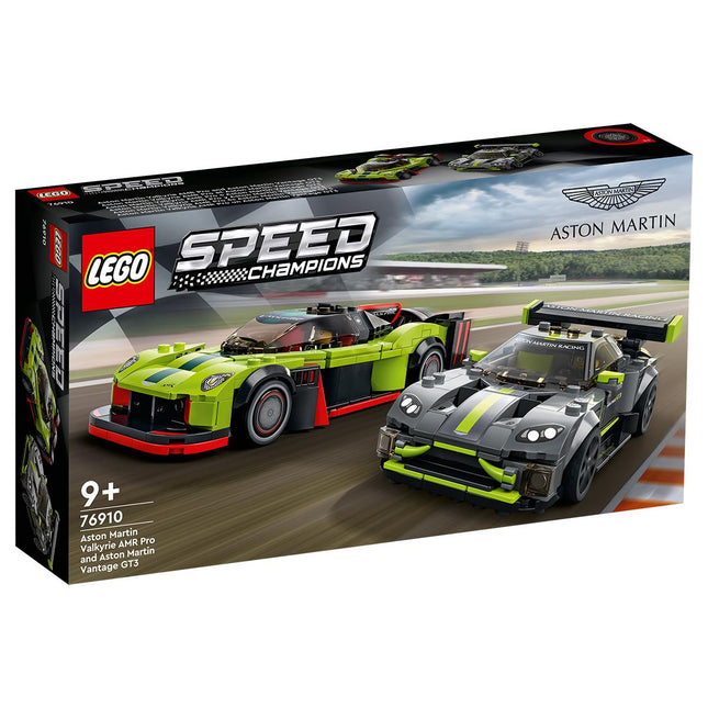 LEGO® Speed Champions - Aston Martin Valkyrie AMR Pro és Aston Martin Van (76910)